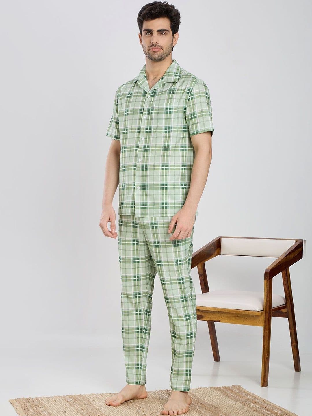 ETC Men Printed Night suit thumbnail 6
