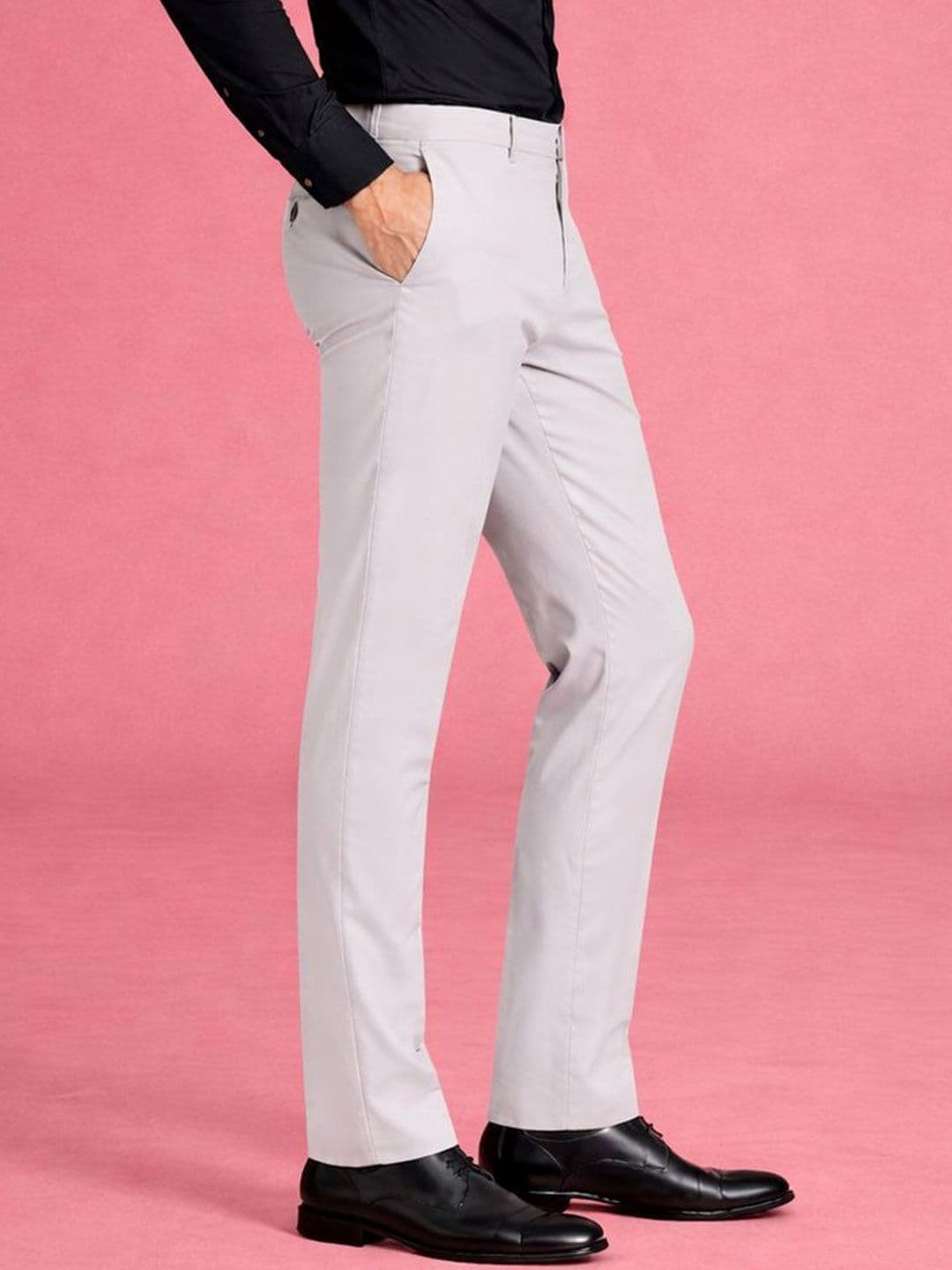 INVICTUS Men Comfort Wrinkle Free Trousers thumbnail 5