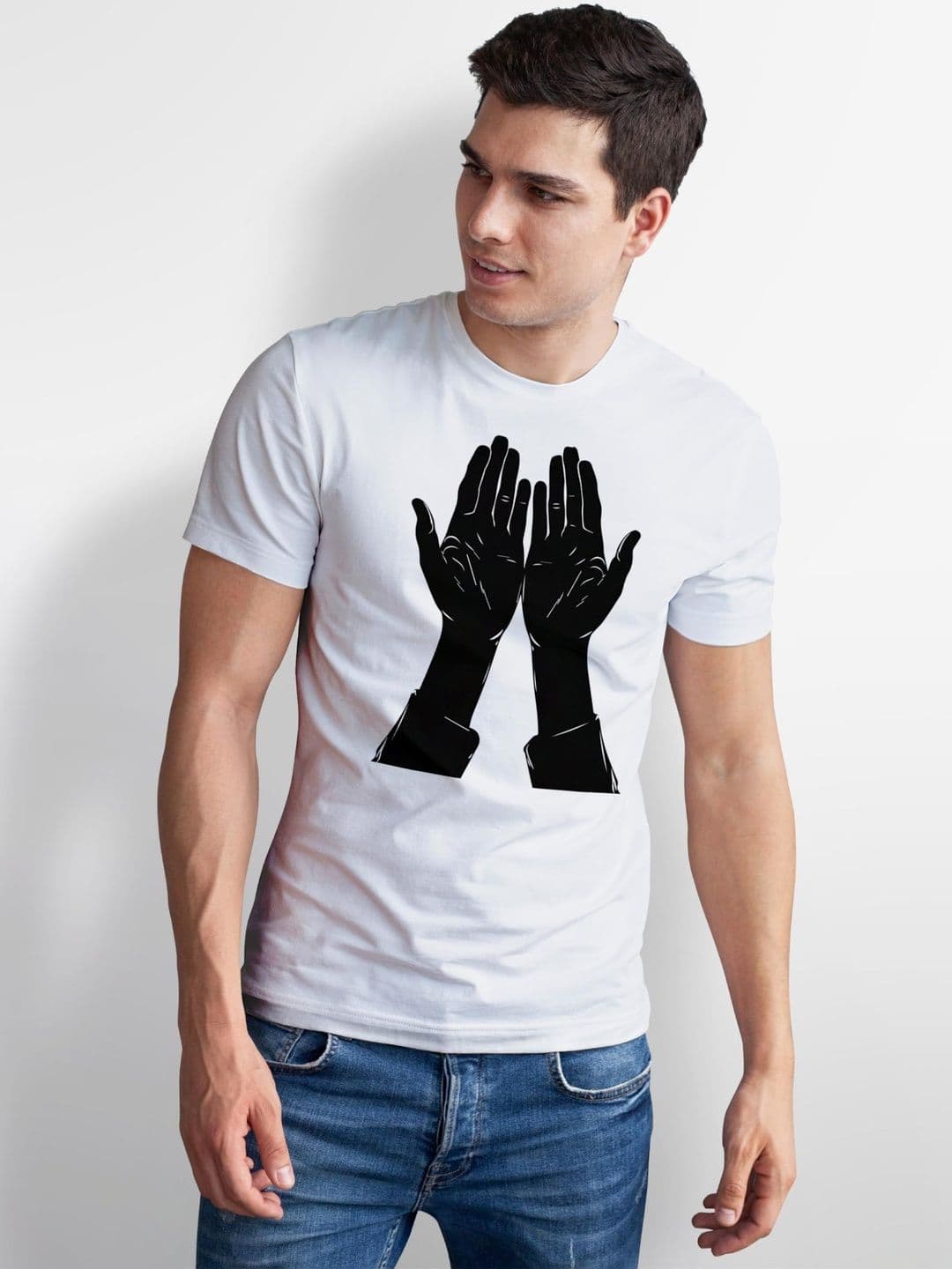 Seekbuylove Men Printed Bio Finish T-shirt thumbnail 3