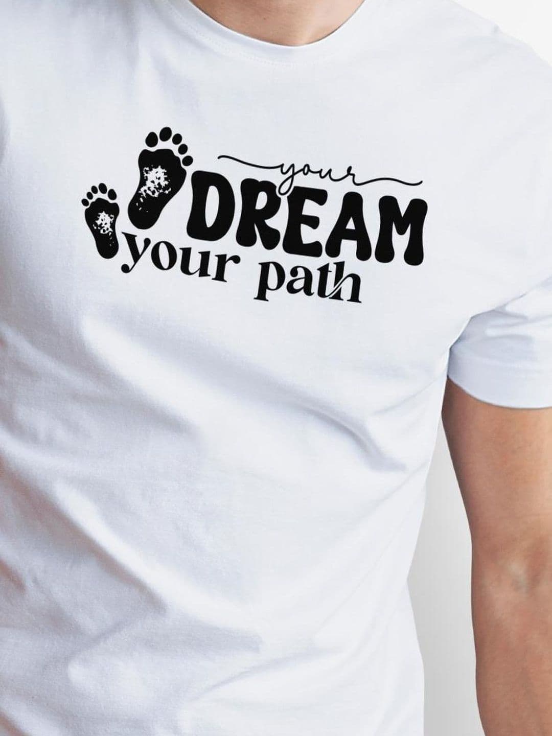 Seekbuylove Men Typography Printed Bio Finish T-shirt thumbnail 2