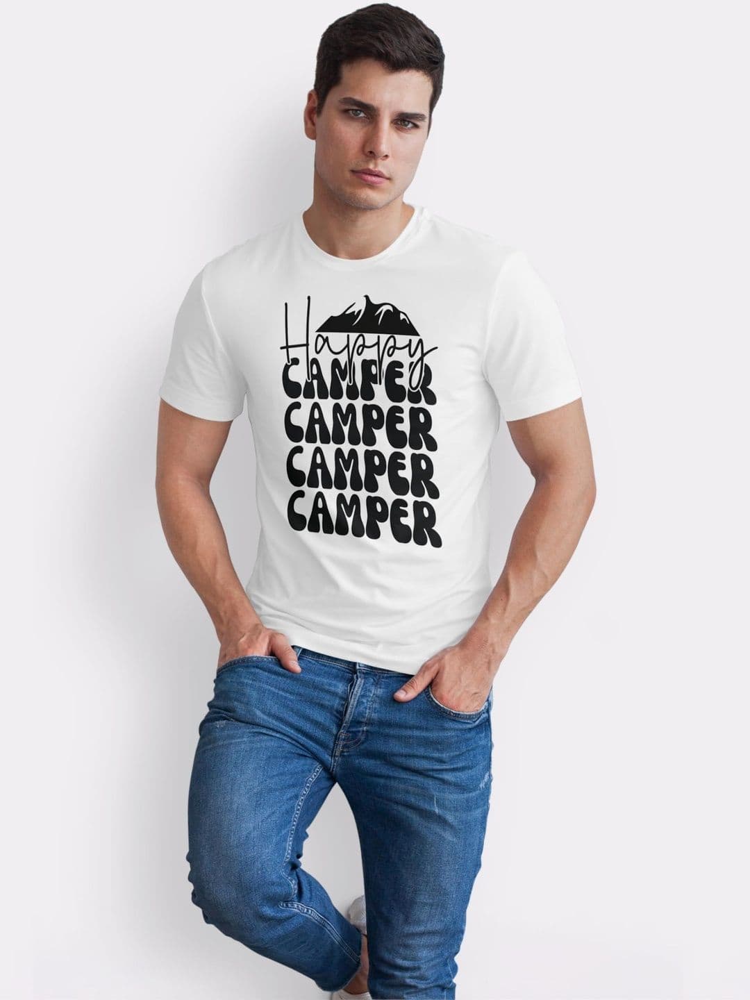 Seekbuylove Men Typography Printed Bio Finish T-shirt thumbnail 4