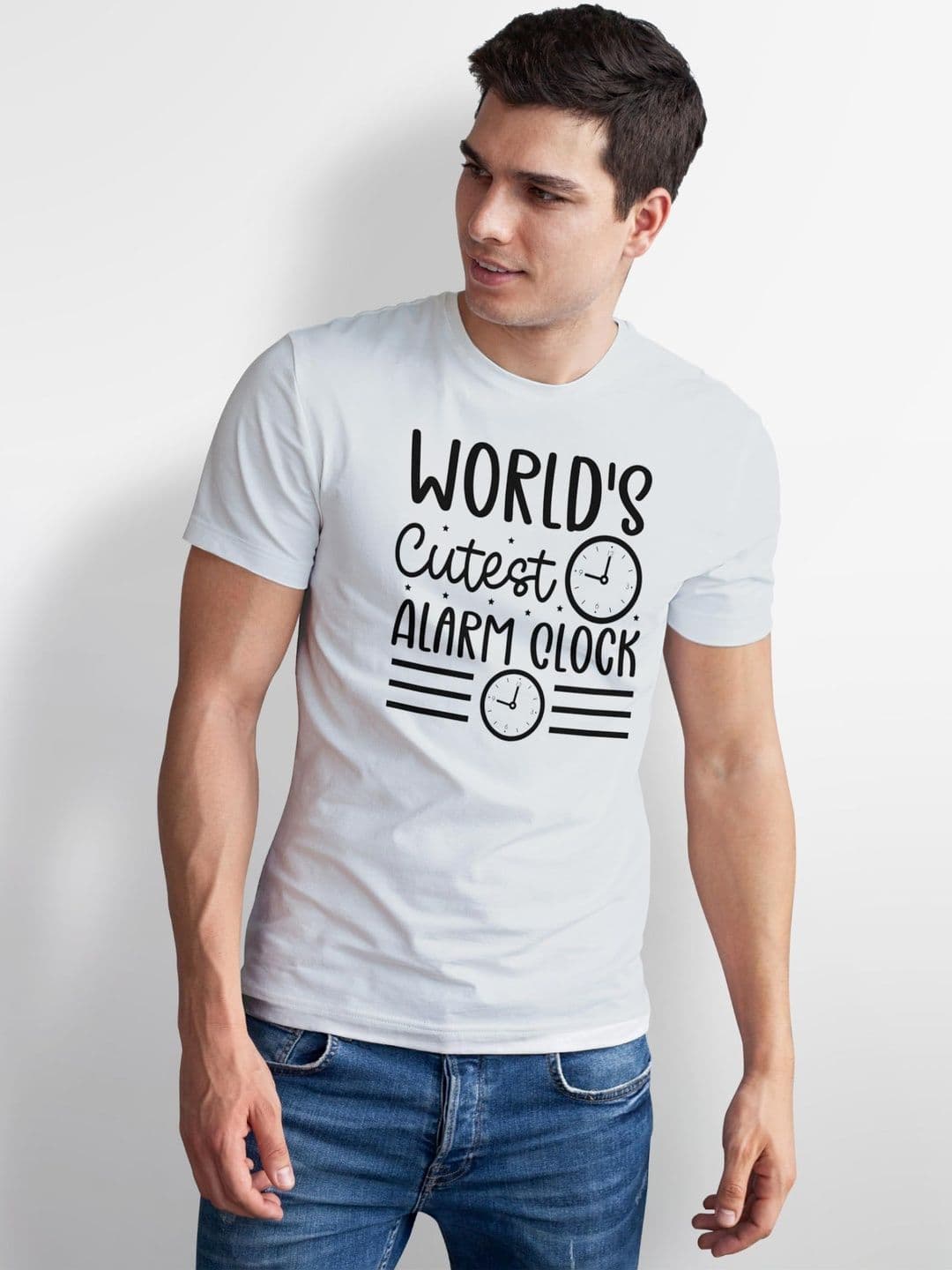 Seekbuylove Men Typography Printed Bio Finish T-shirt thumbnail 3