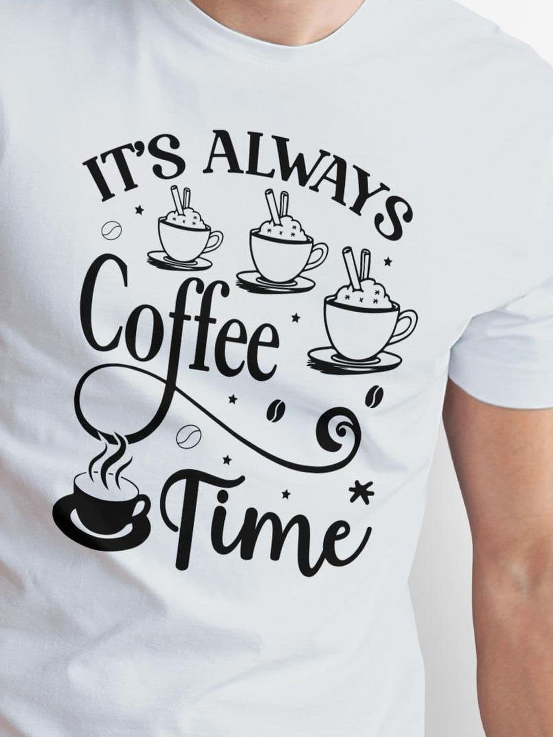Seekbuylove Men Typography Printed Bio Finish Cotton T-shirt thumbnail 2