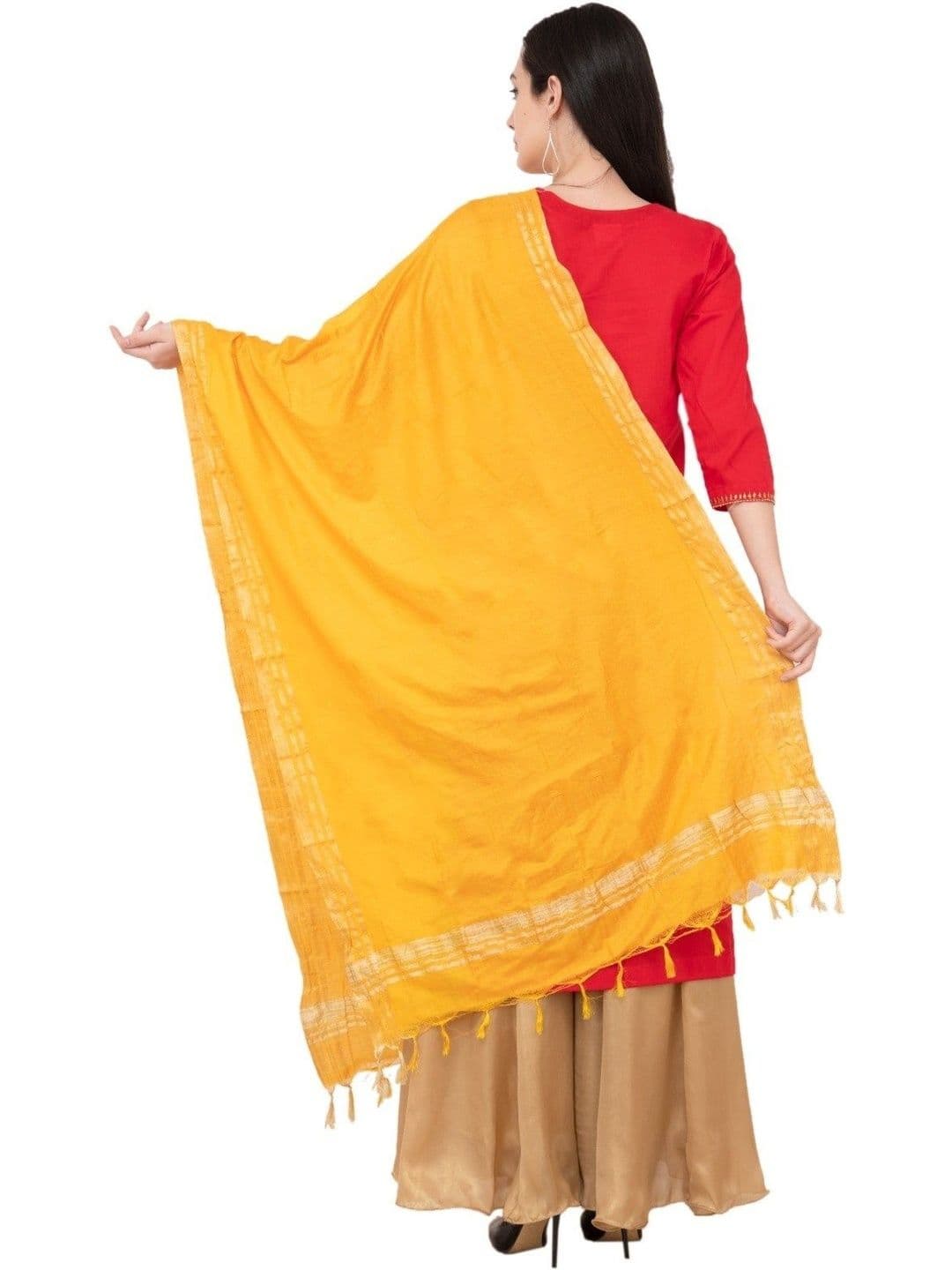 A R SILK Woven Design Dupatta thumbnail 5