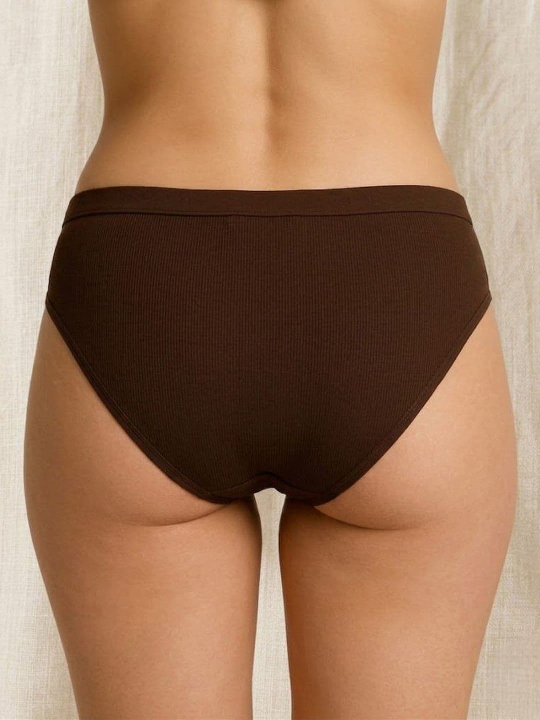 DressBerry Women Pack of 3 Seamless Cotton Basic Briefs thumbnail 3