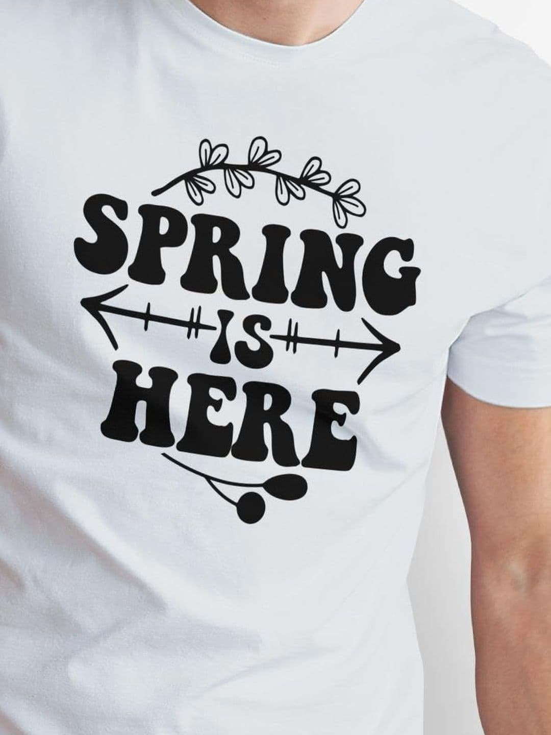 Seekbuylove Men Typography Printed Bio Finish T-shirt thumbnail 5