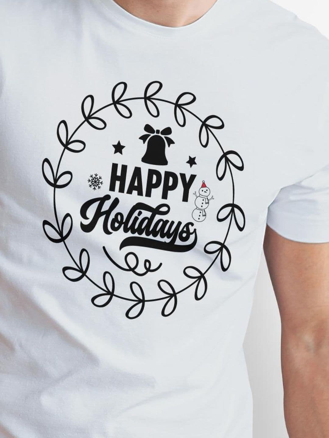 Seekbuylove Men Typography Printed Bio Finish T-shirt thumbnail 2