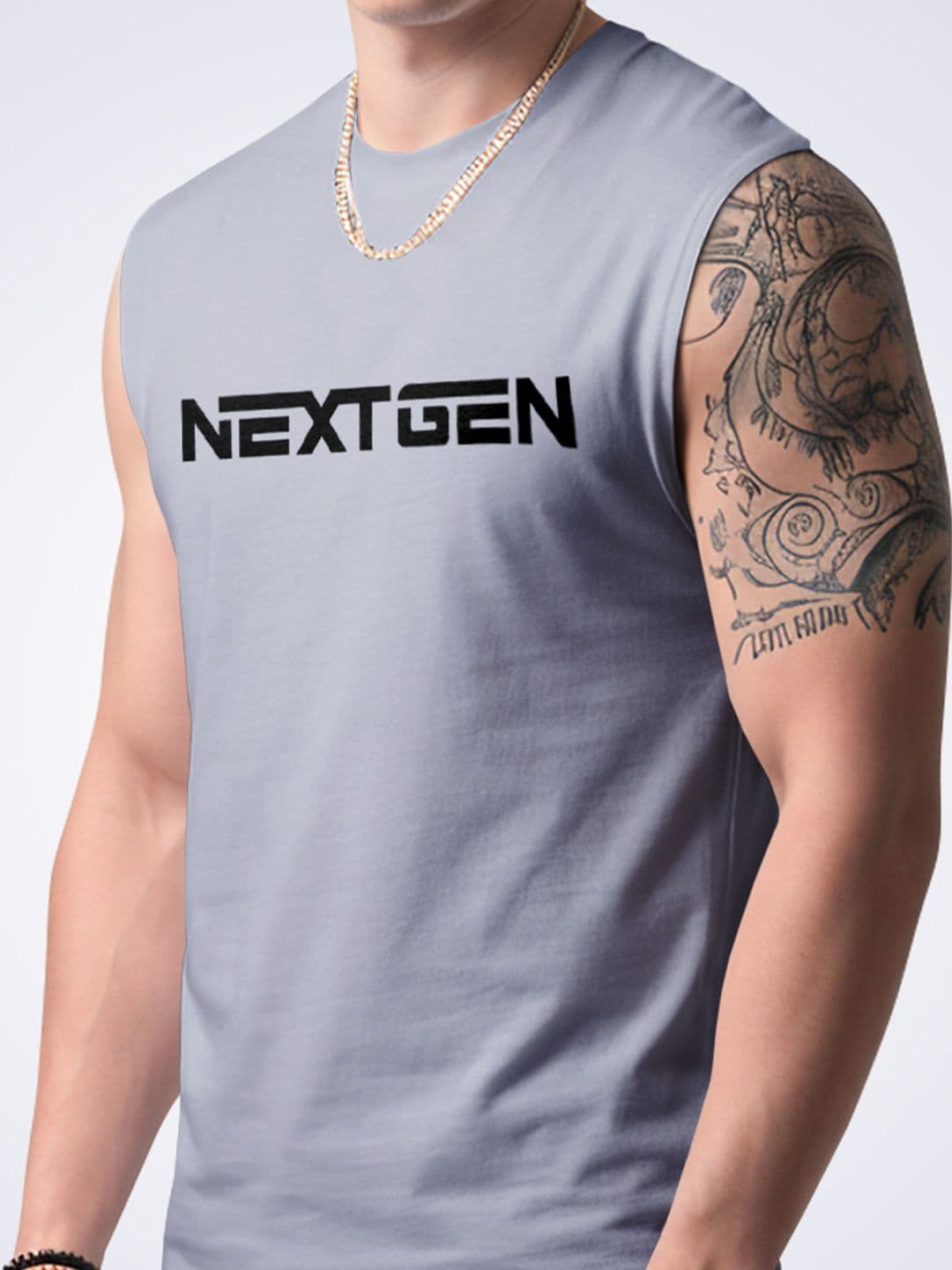 I&D Men Typography Printed Drop-Shoulder Sleeves T-shirt thumbnail 5