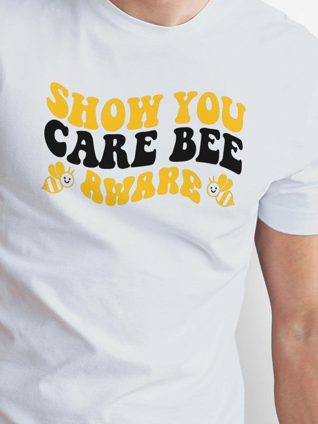 Seekbuylove Men Typography Printed Bio Finish T-shirt thumbnail 2