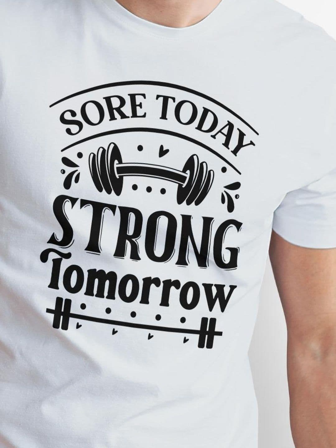 Seekbuylove Men Typography Printed Bio Finish T-shirt thumbnail 4