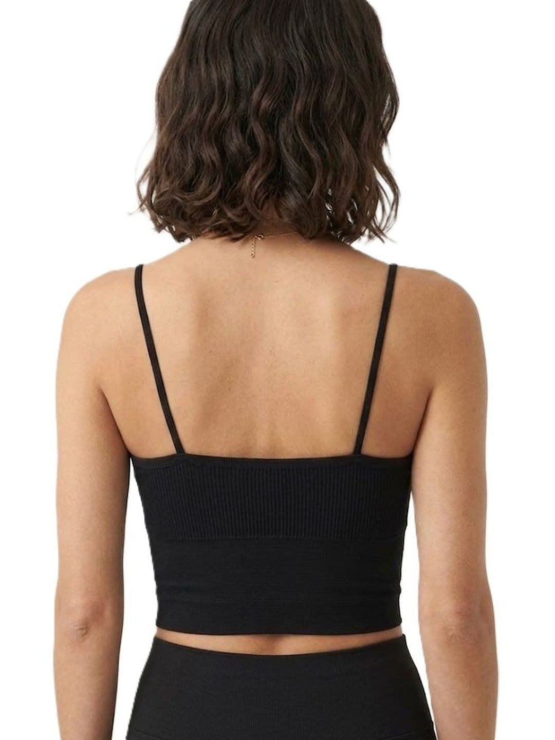 Alexvyan Ribbed Lightly Padded Camisoles thumbnail 2