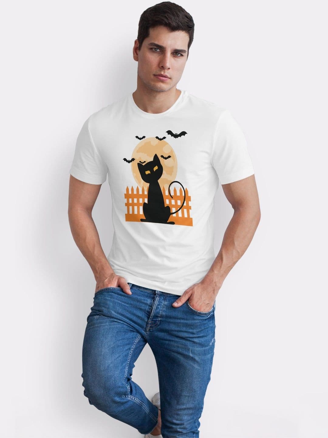 Seekbuylove Men Printed Bio Finish T-shirt thumbnail 2