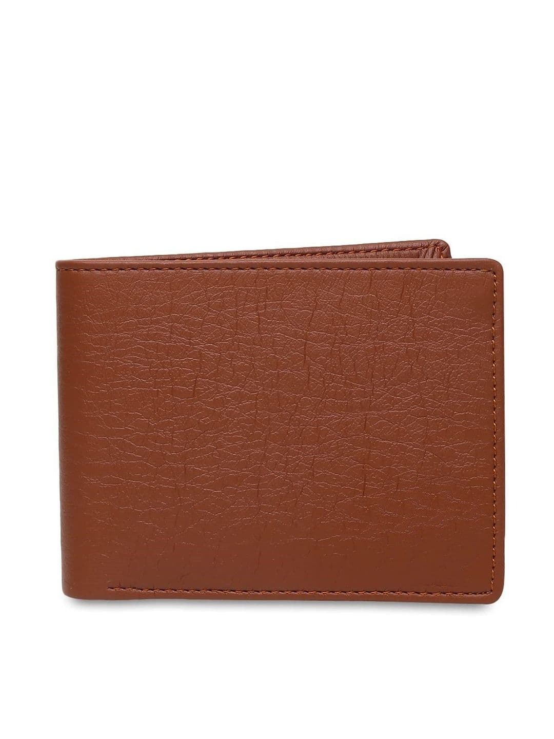 LAER Men Textured PU Two Fold Wallet thumbnail 2