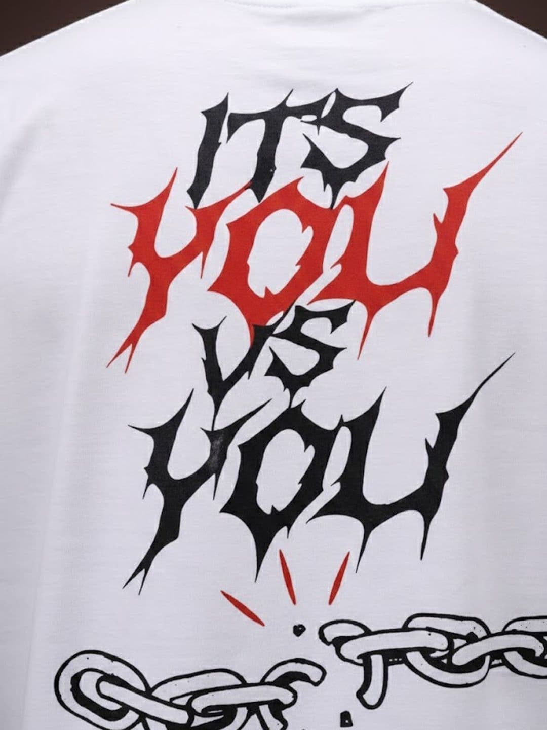 Mast & Harbour Men Typography Printed T-shirt thumbnail 2