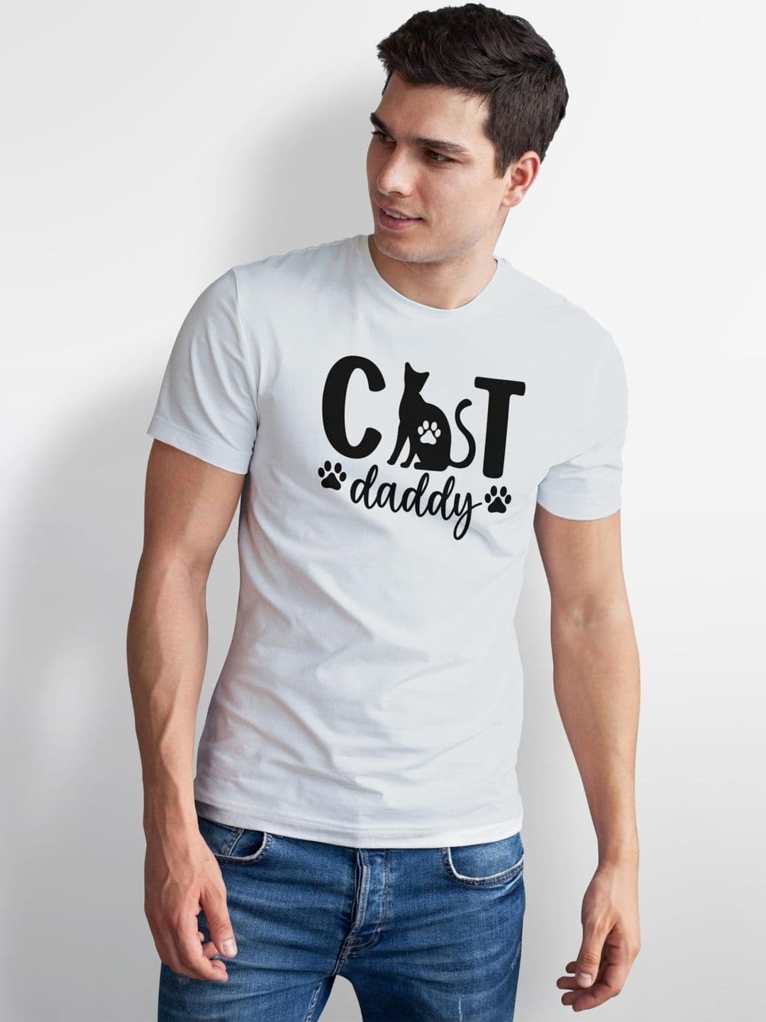 Seekbuylove Men Typography Printed Bio Finish T-shirt thumbnail 2