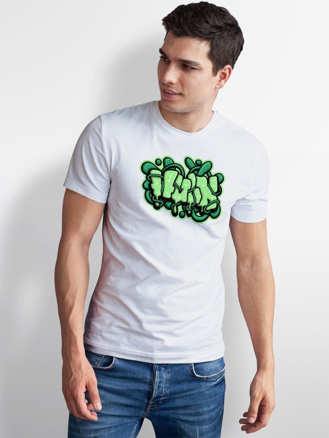 Seekbuylove Men Printed Bio Finish T-shirt thumbnail 5