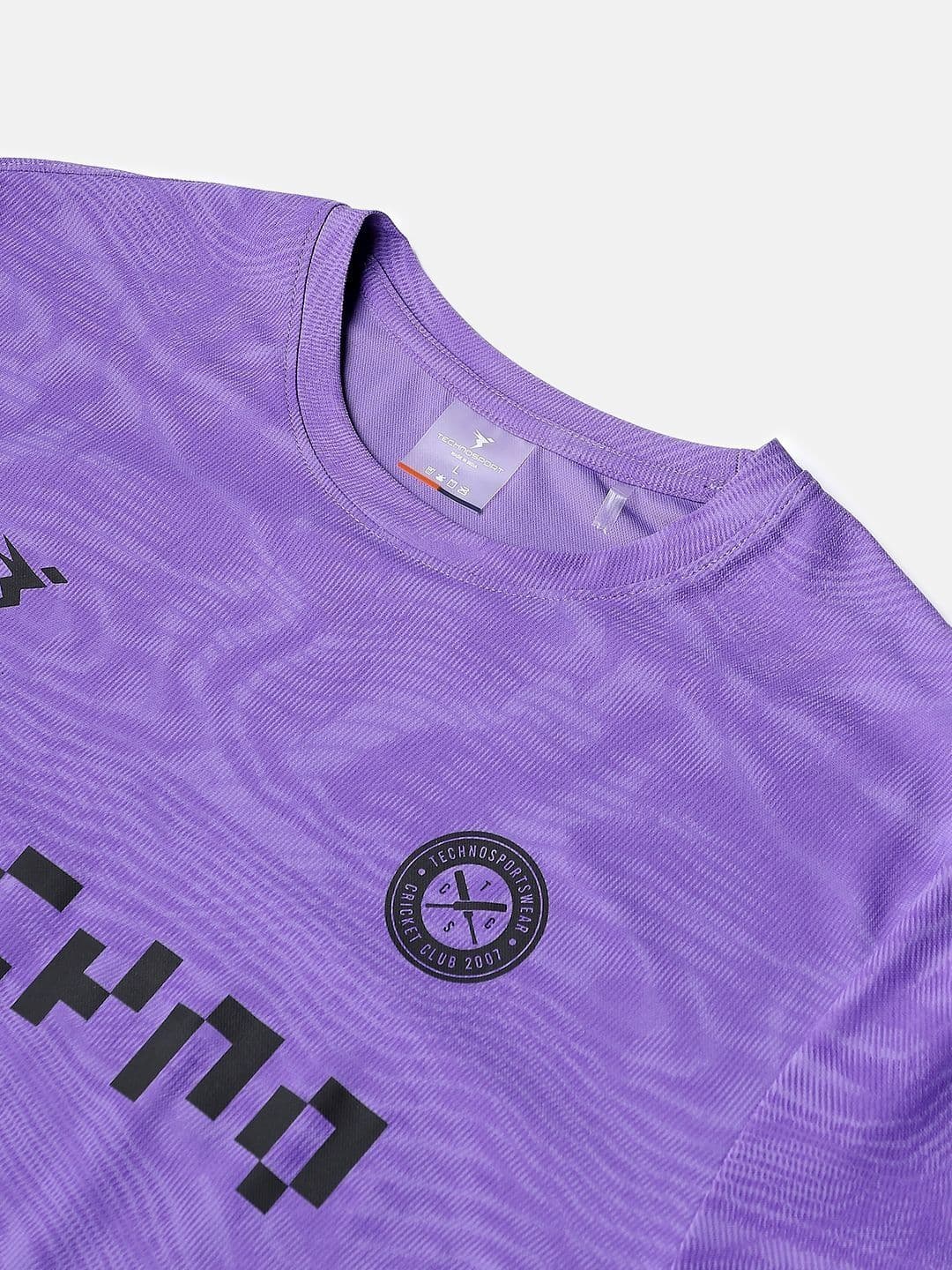 Technosport Men Printed Slim Fit T-shirt thumbnail 4