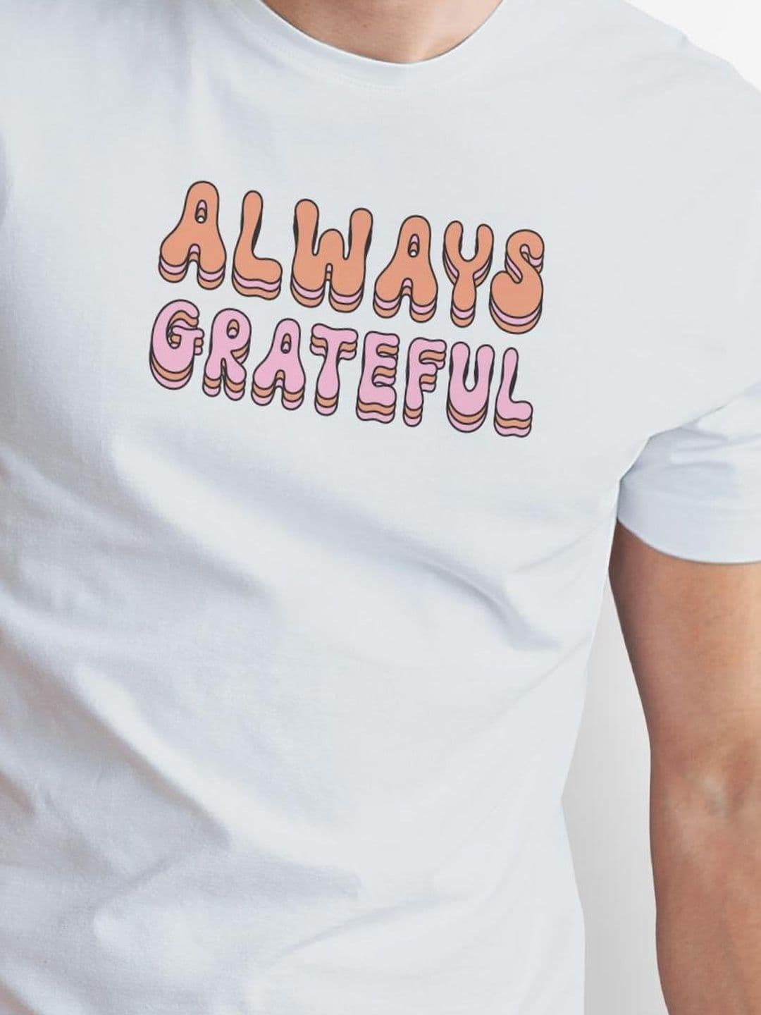 Seekbuylove Men Typography Printed Bio Finish T-shirt thumbnail 4