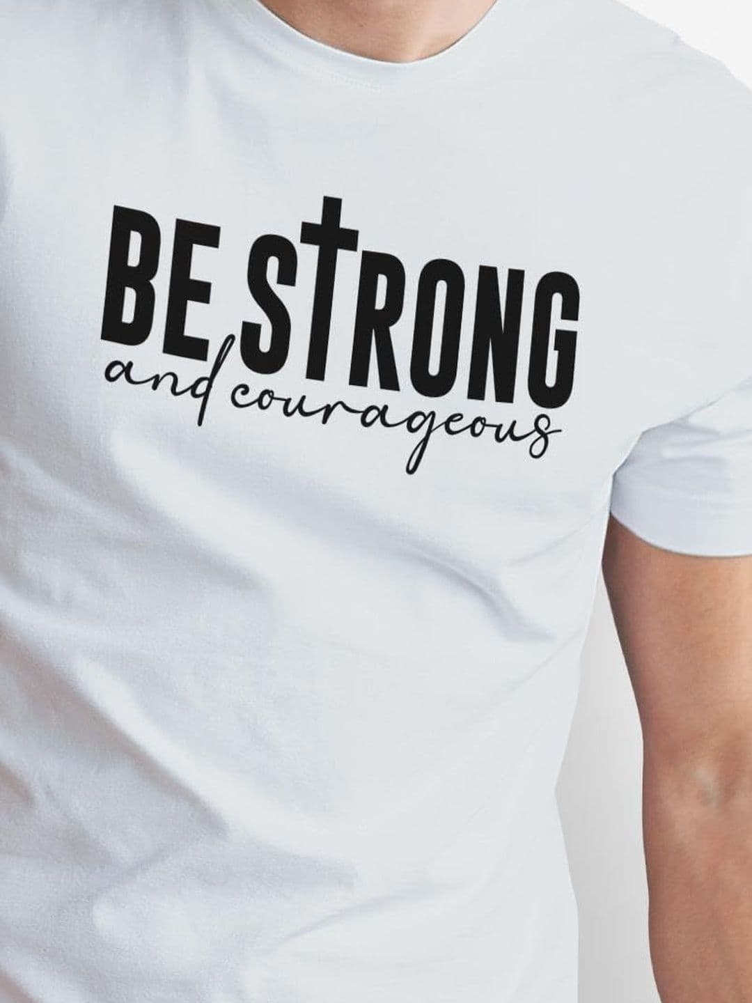 Seekbuylove Men Typography Printed Bio Finish T-shirt thumbnail 3