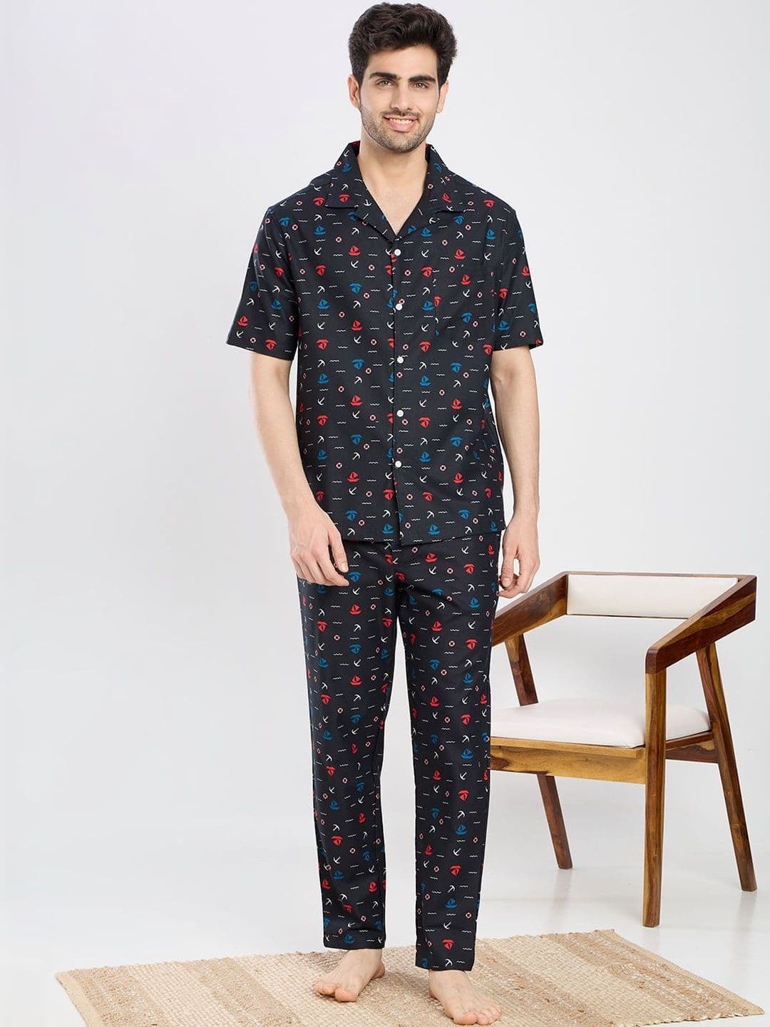 ETC Men Printed Night suit - view 1