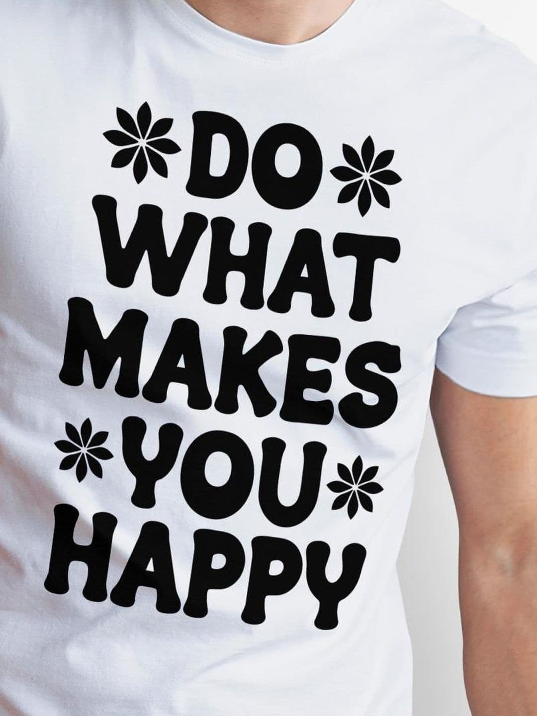 Seekbuylove Men Typography Printed Bio Finish T-shirt thumbnail 2