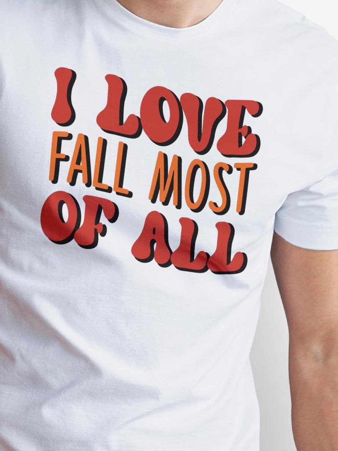 Seekbuylove Men Typography Printed Bio Finish T-shirt thumbnail 5