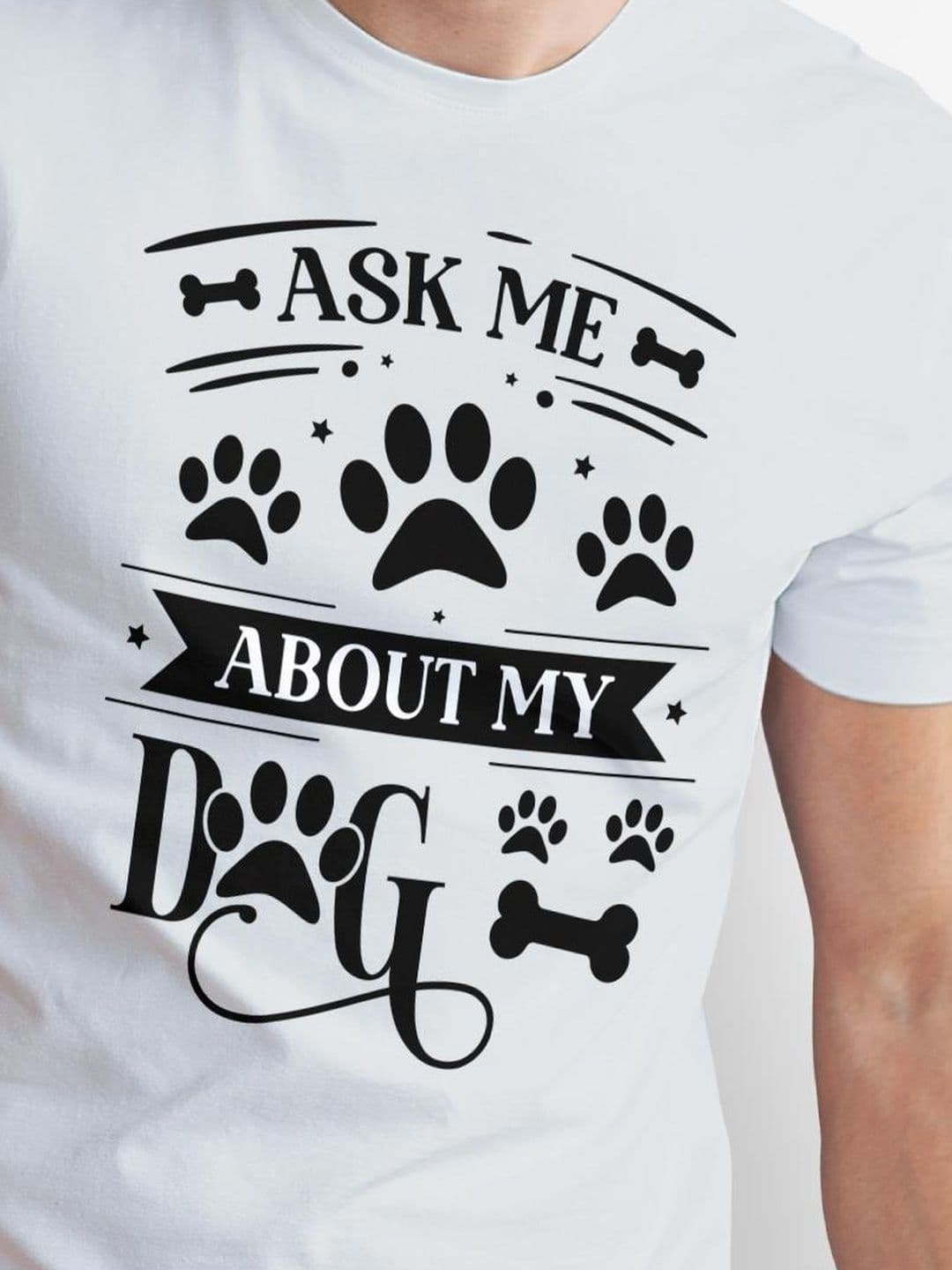 Seekbuylove Men Typography Printed Bio Finish T-shirt thumbnail 5