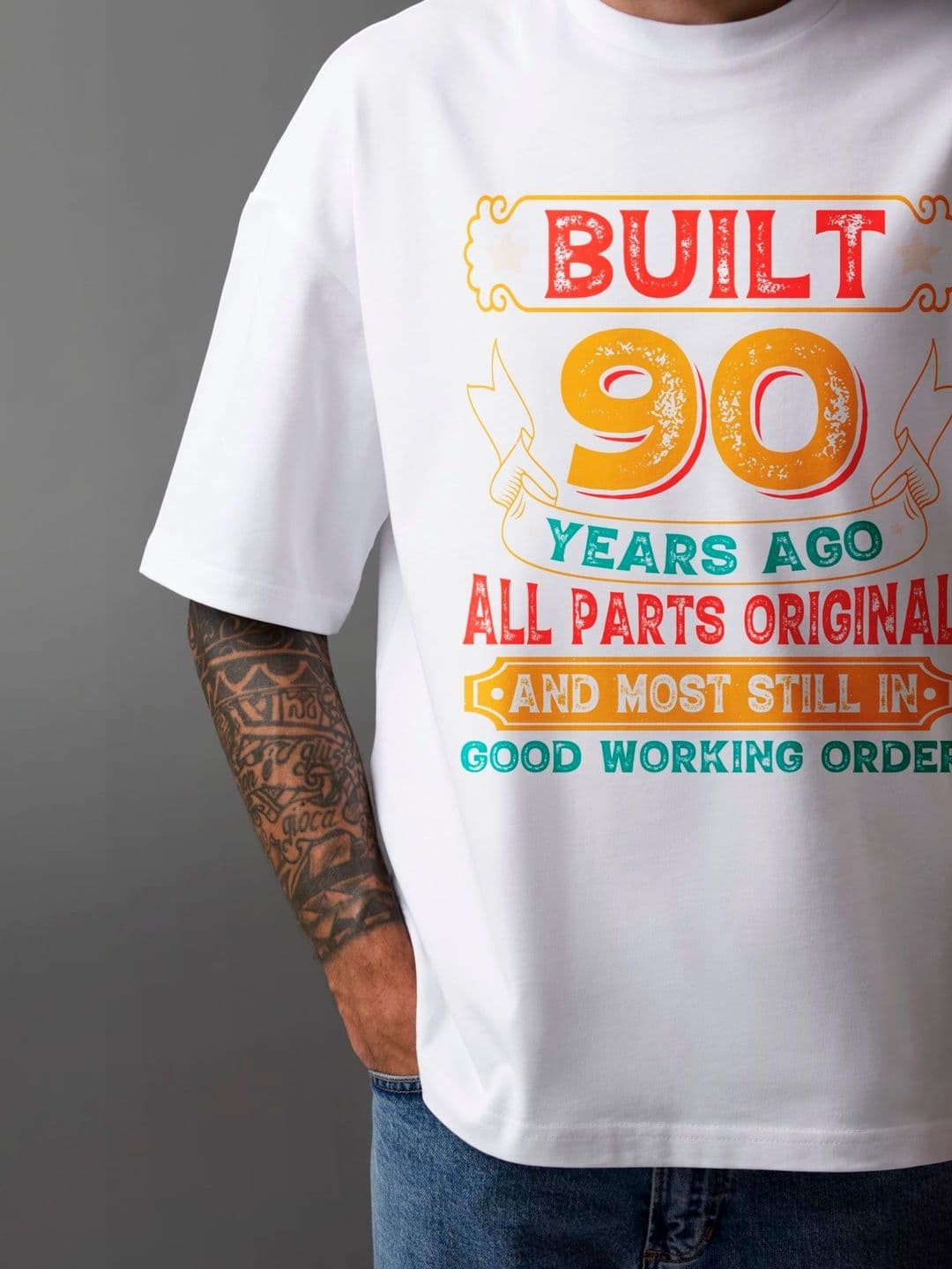 Seekbuylove Men Typography Printed Bio Finish T-shirt thumbnail 7