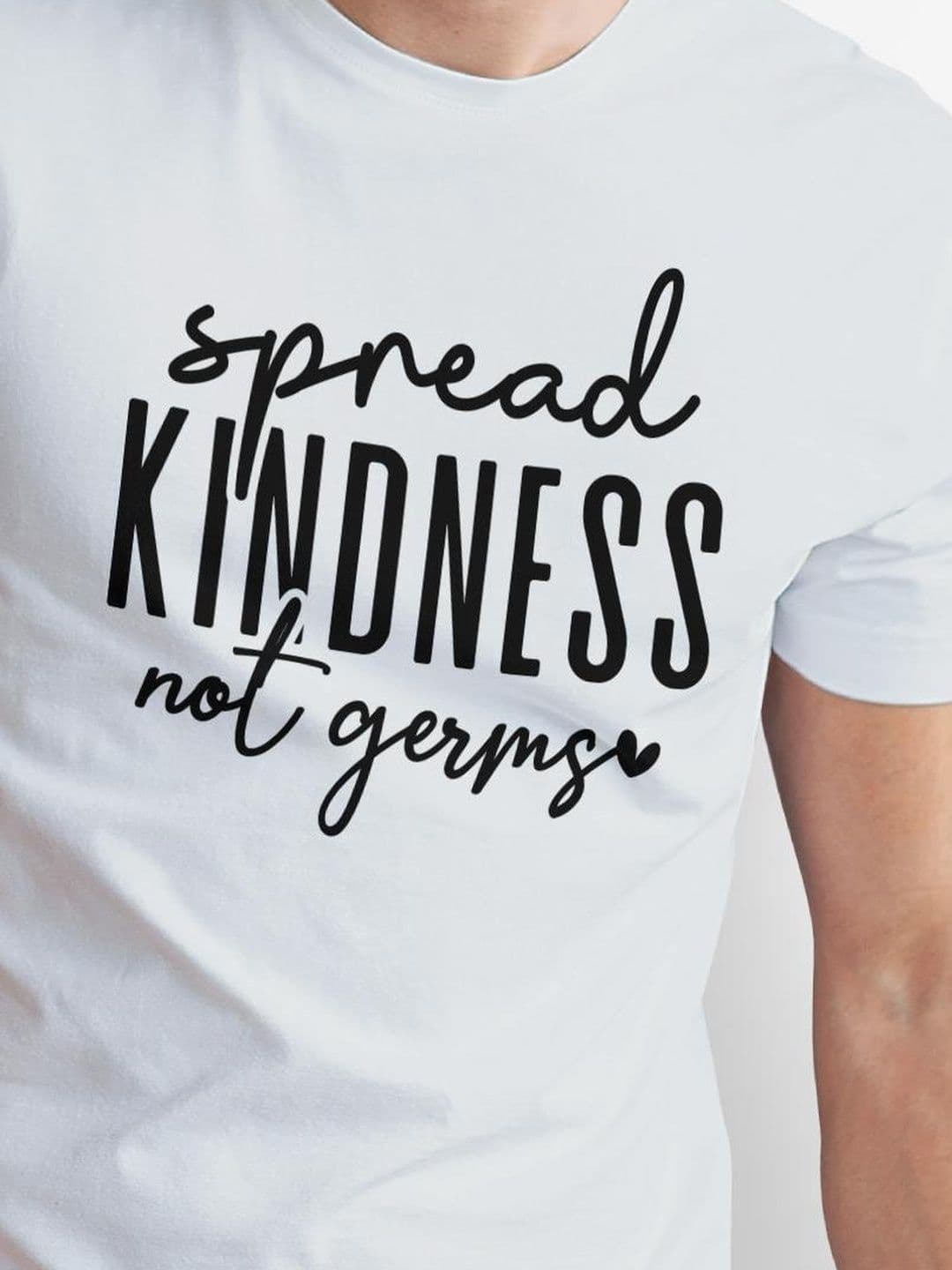 Seekbuylove Men Typography Printed Bio Finish T-shirt thumbnail 2