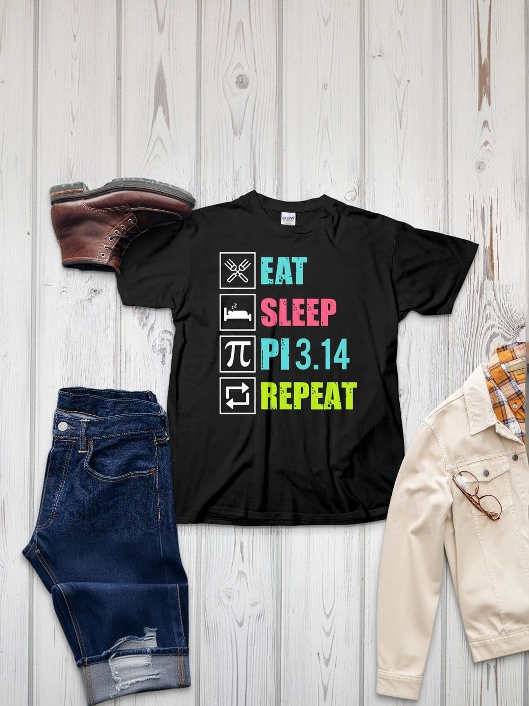 Seekbuylove Typography Printed Round Neck Bio Finish Cotton T-shirt thumbnail 2