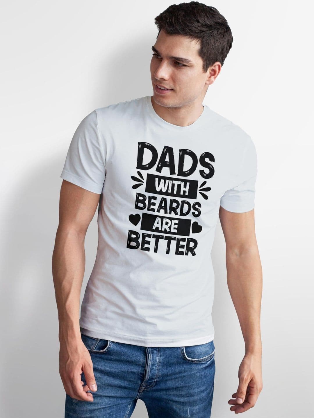 Seekbuylove Men Typography Printed Bio Finish T-shirt thumbnail 2