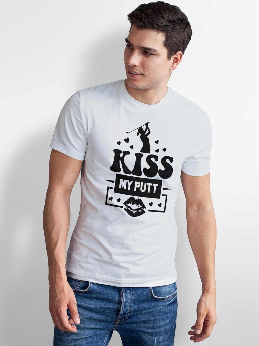 Seekbuylove Men Typography Printed Bio Finish T-shirt thumbnail 4