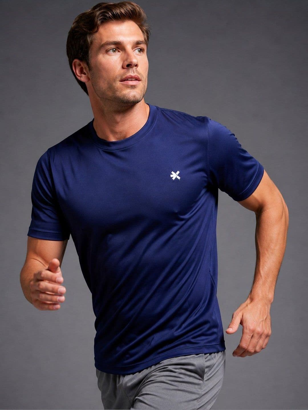 HRX by Hrithik Roshan Men Brand Logo T-shirt thumbnail 3