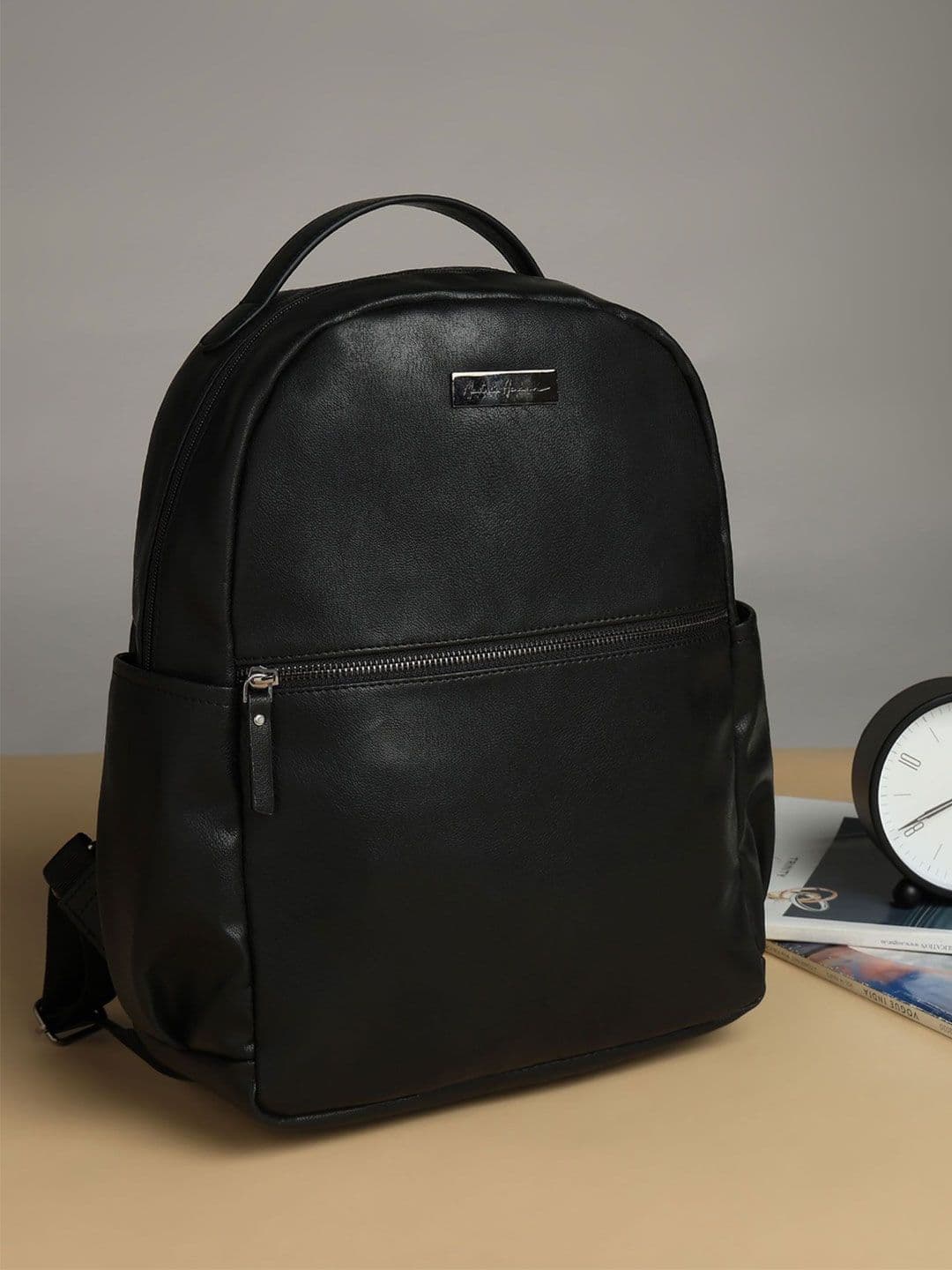 Mast & Harbour Women Brand Logo Backpack with Anti-Theft - view 1