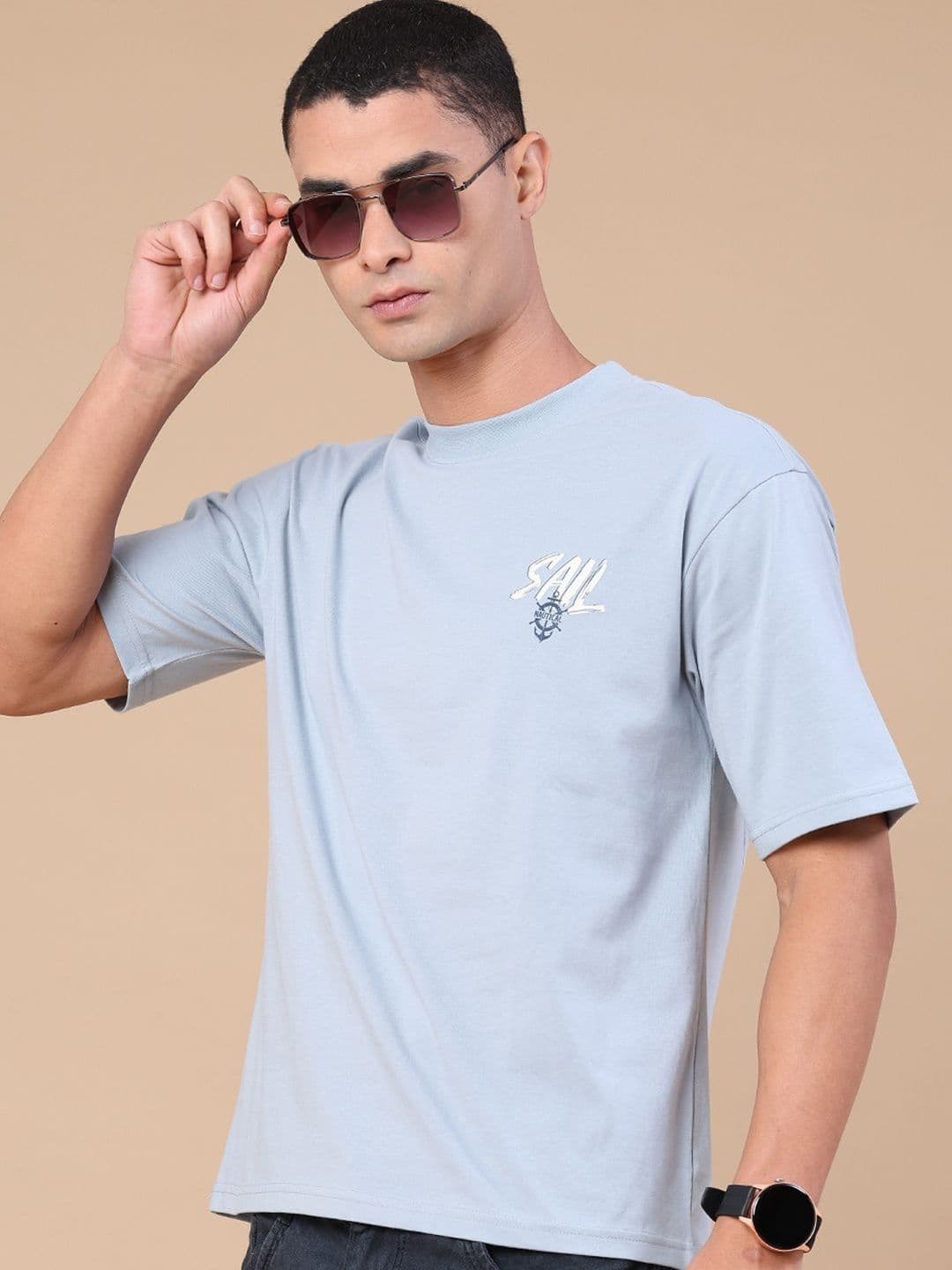 V-Mart Men Printed Boxy T-shirt thumbnail 6