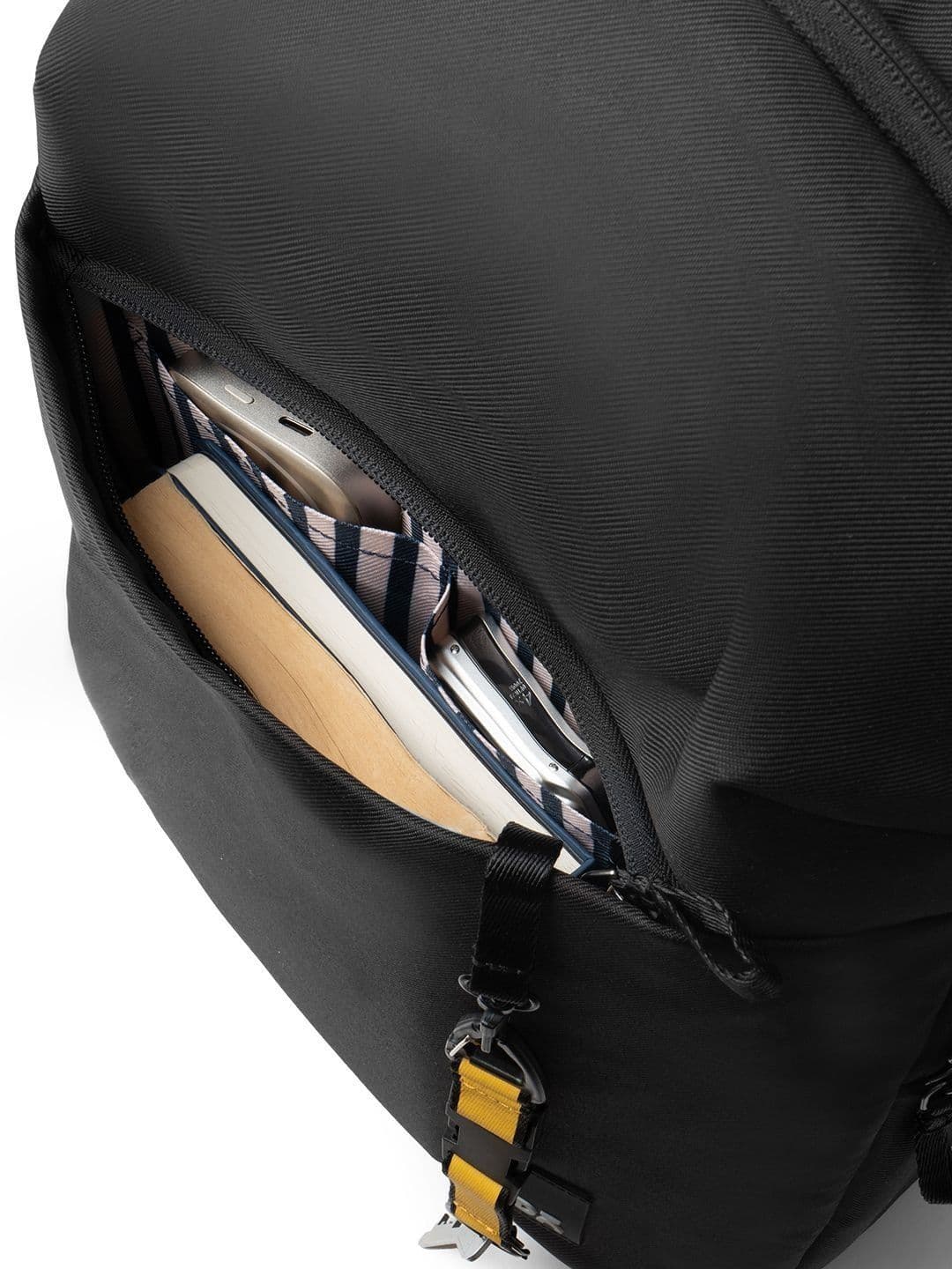 DailyObjects Ultra Light Office Travel Laptop Backpack 15in Compartment Water Repellent Multi Pocket Black Unisex thumbnail 2