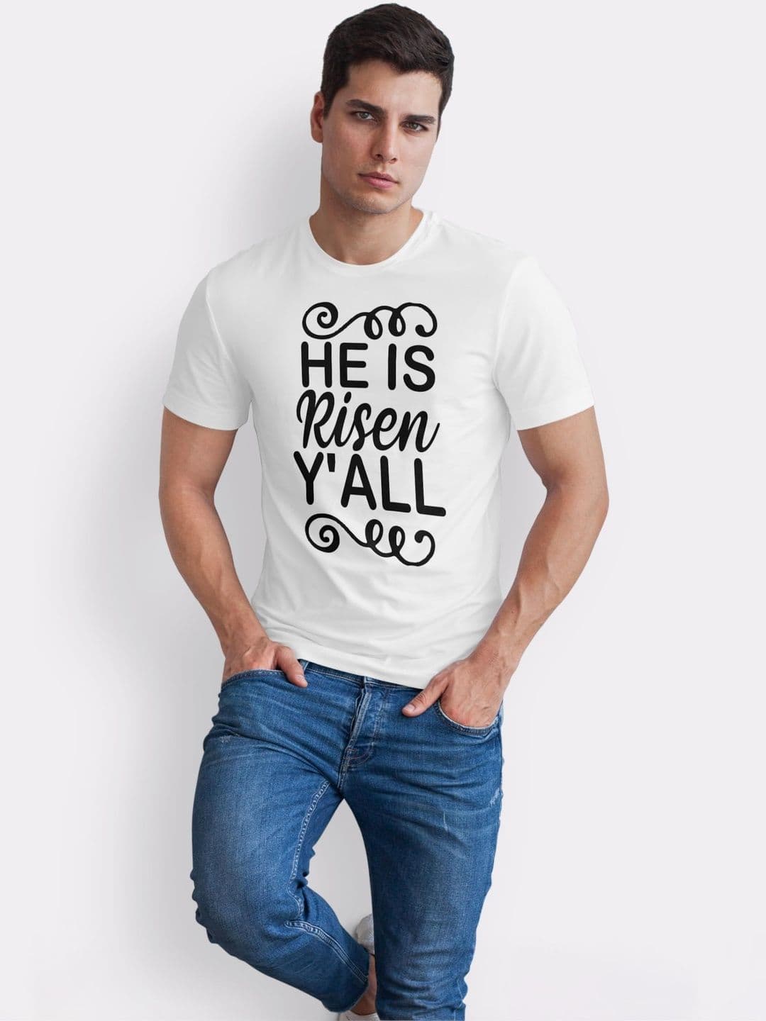 Seekbuylove Men Printed Bio Finish T-shirt thumbnail 2