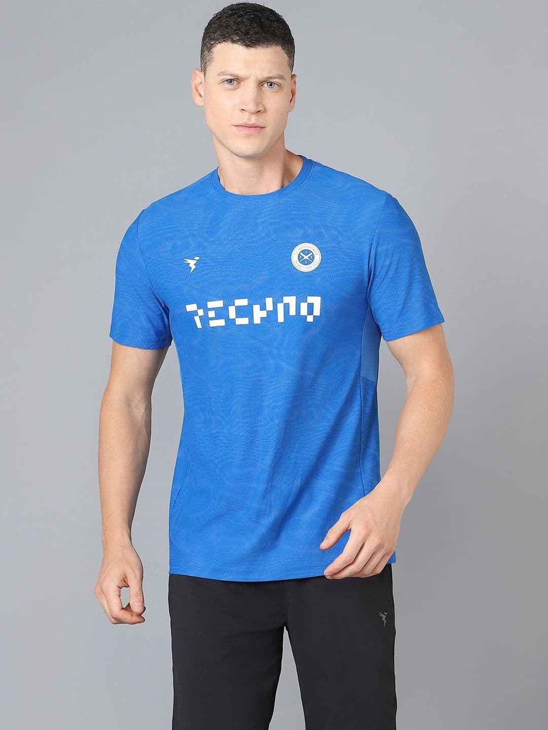 Technosport Men Typography Slim Fit T-shirt - view 1