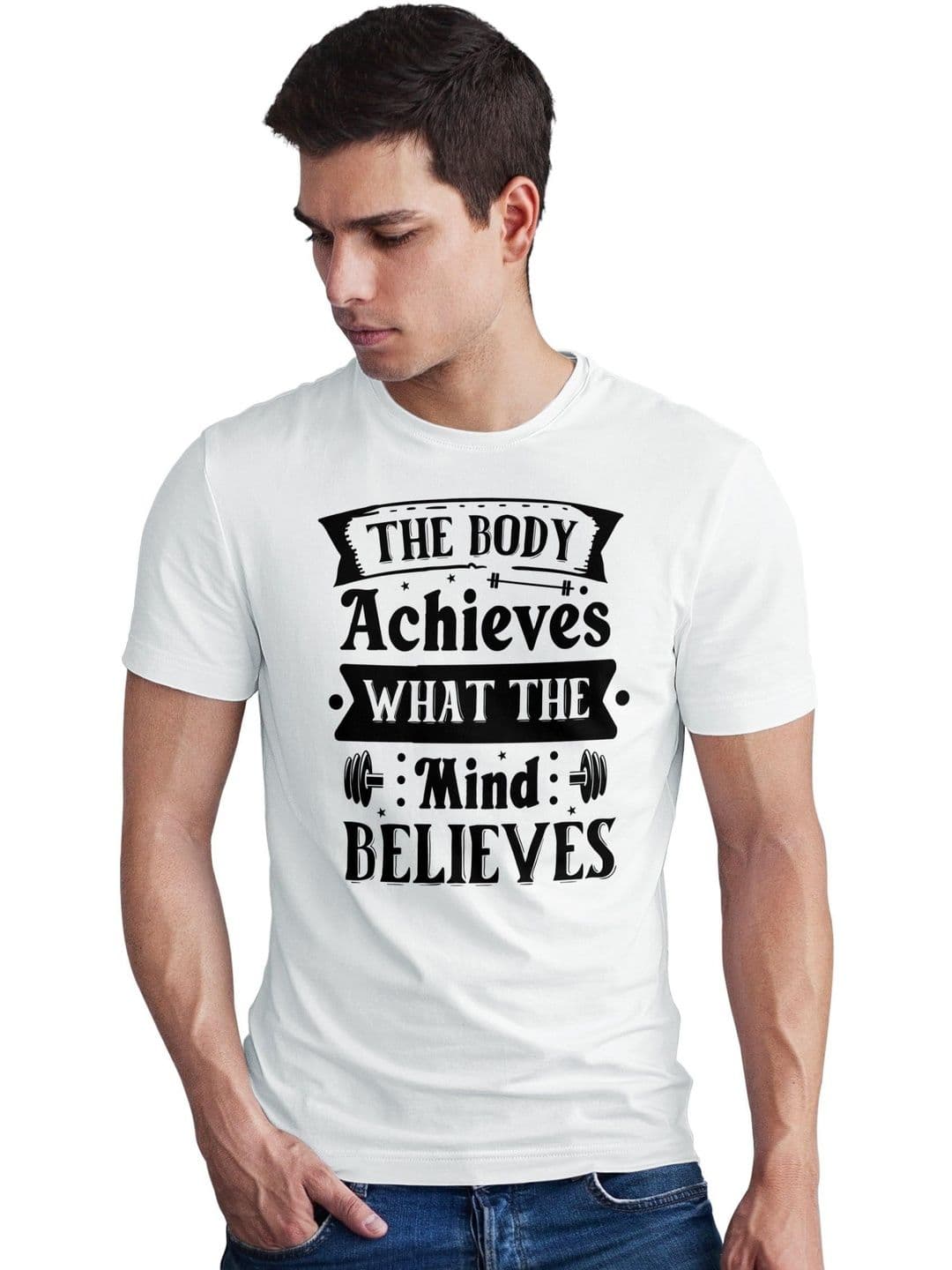 Seekbuylove Men Typography Printed Bio Finish T-shirt - view 1