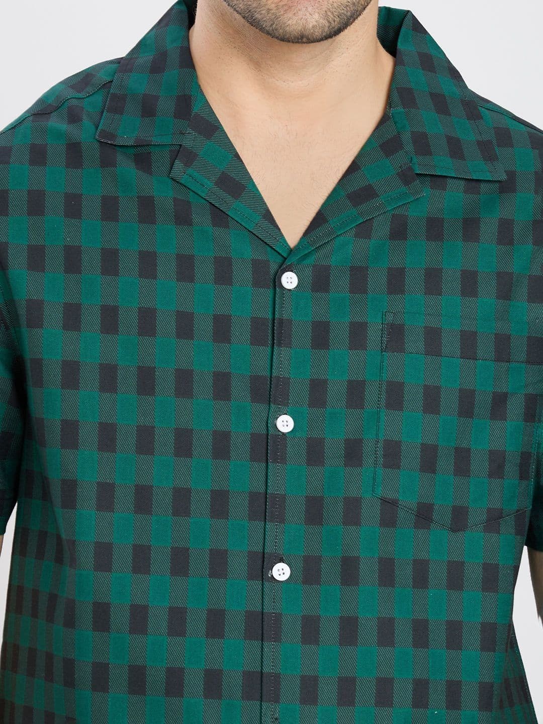 ETC Men Checked Night suit thumbnail 4