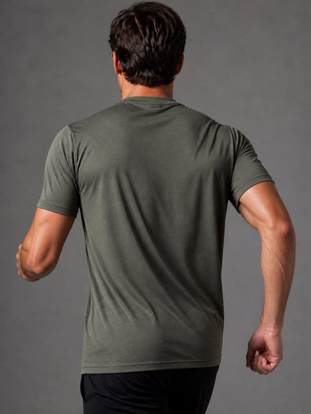 HRX by Hrithik Roshan Men Brand Logo T-shirt thumbnail 6