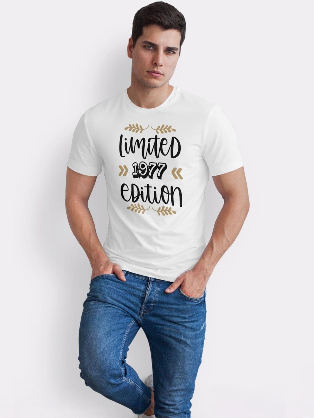Seekbuylove Men Typography Printed Bio Finish T-shirt thumbnail 2