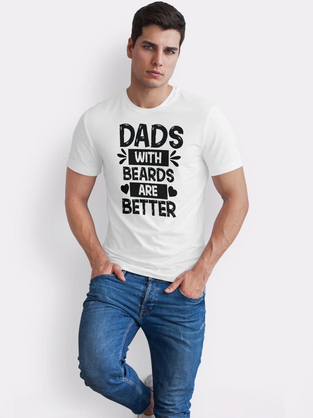 Seekbuylove Men Typography Printed Bio Finish T-shirt thumbnail 4