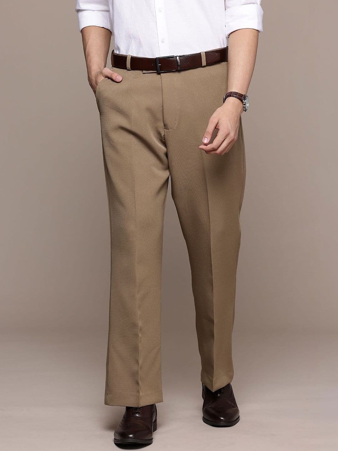 R.Code by The Roadster Life Co. Men Relaxed Trousers thumbnail 5