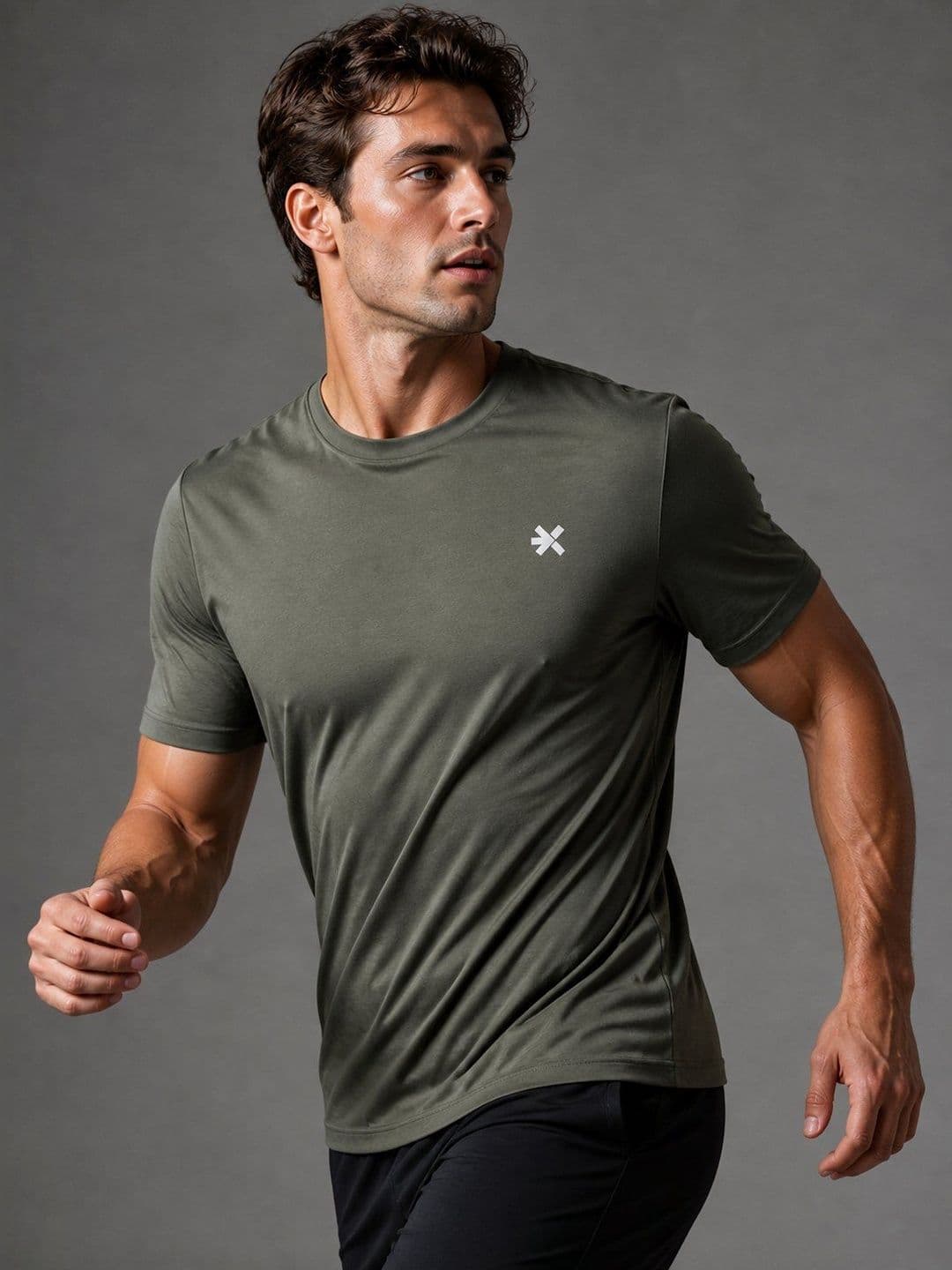 HRX by Hrithik Roshan Men Brand Logo T-shirt thumbnail 7