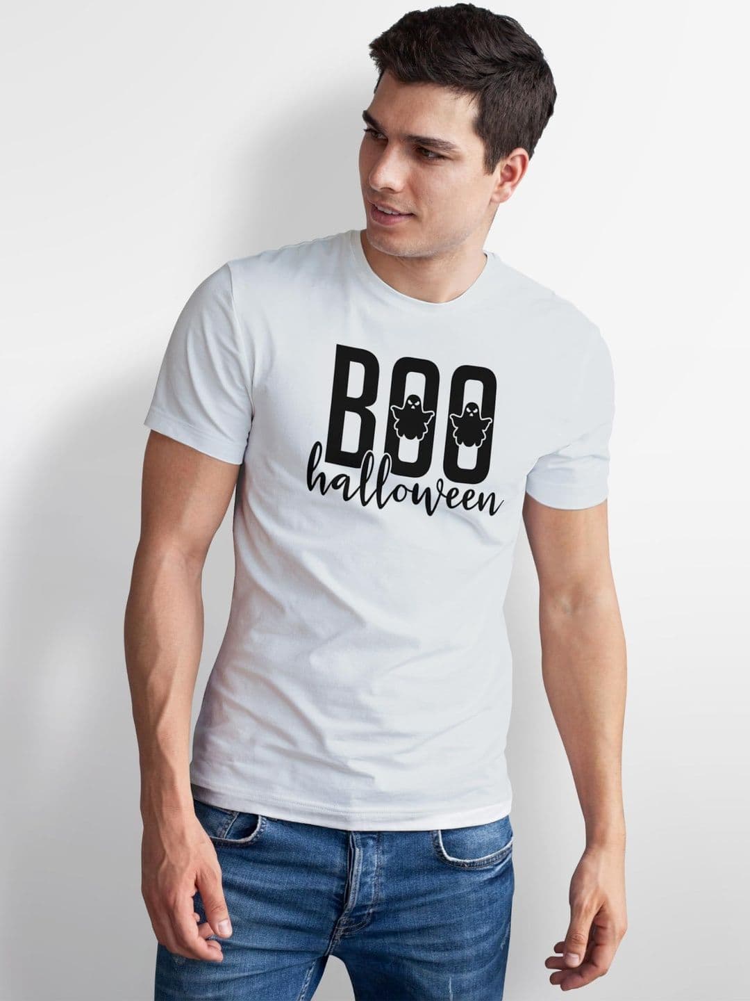 Seekbuylove Men Typography Printed Bio Finish T-shirt thumbnail 2