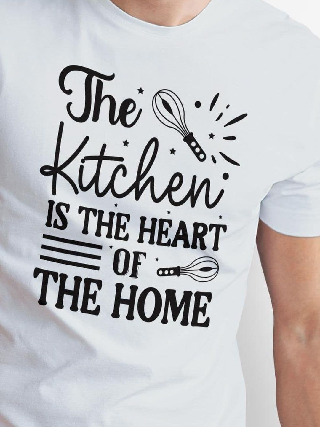 Seekbuylove Men Typography Printed Bio Finish T-shirt thumbnail 3