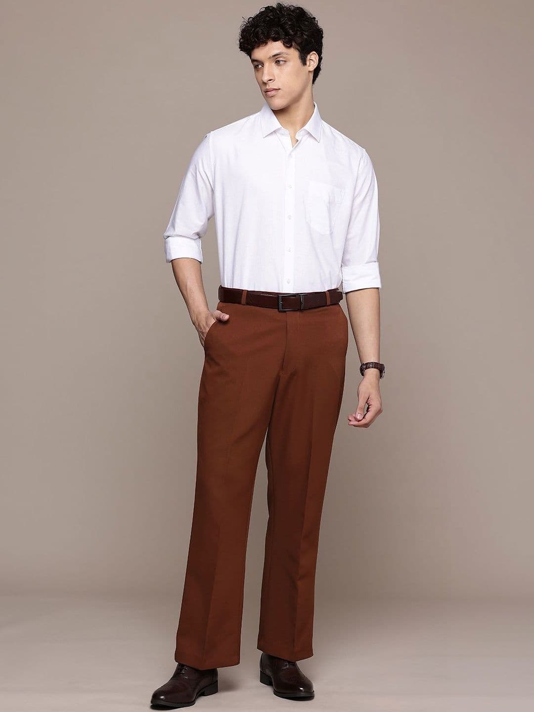 THE BEETEL HOUSE Men Relaxed Trousers thumbnail 2