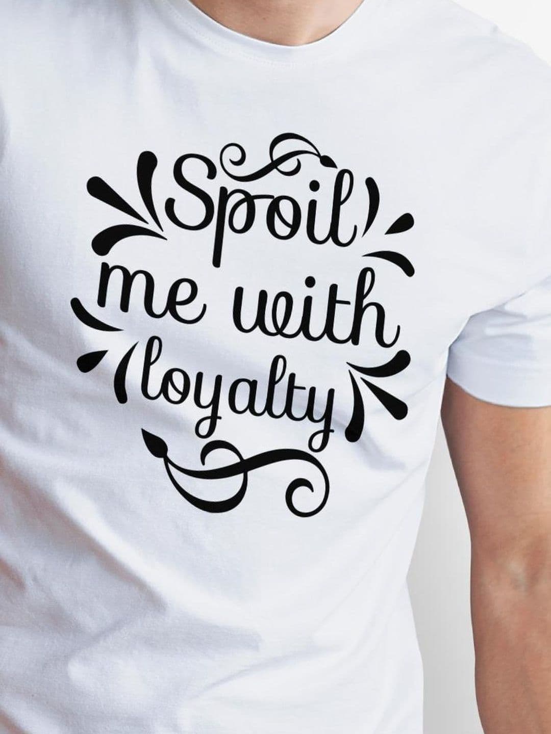 Seekbuylove Men Typography Printed Bio Finish T-shirt thumbnail 6