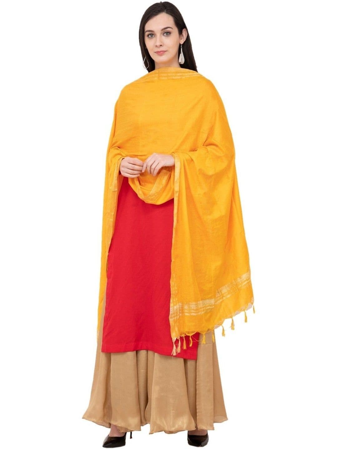 A R SILK Woven Design Dupatta thumbnail 2